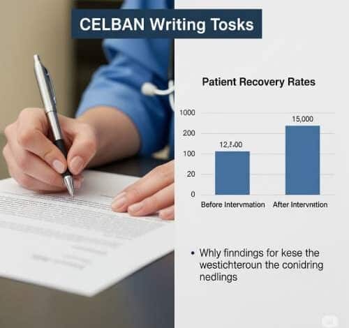 step-by-step study blueprint for CELBAN Writing success for international nurses